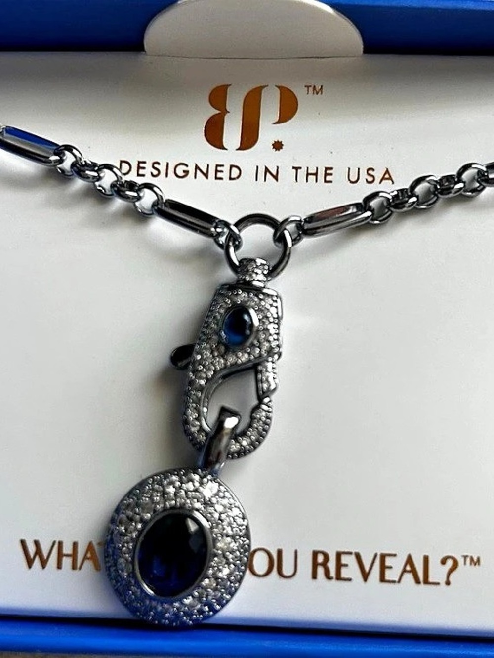 BP Sept. 2026 Birthday. Lab created Sapphire materials hematite plating